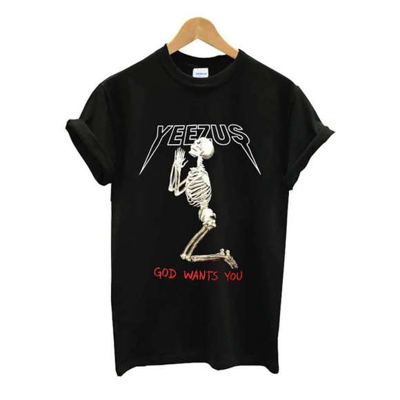 Yeezus Kanye West Black Unisex Shirt - Picture 1 of 4